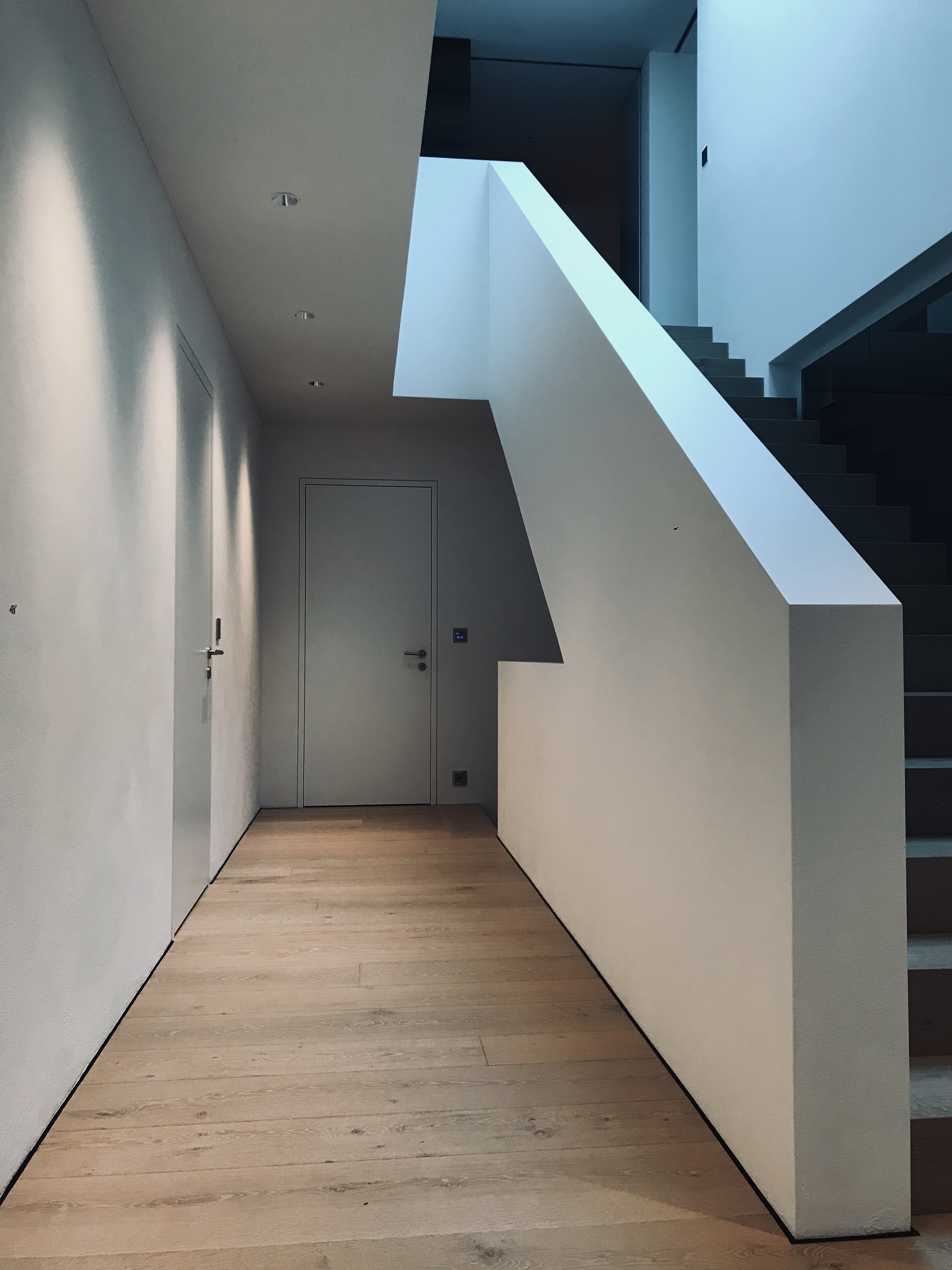 EFH Zug Roostmatt, Treppenhaus und Flur